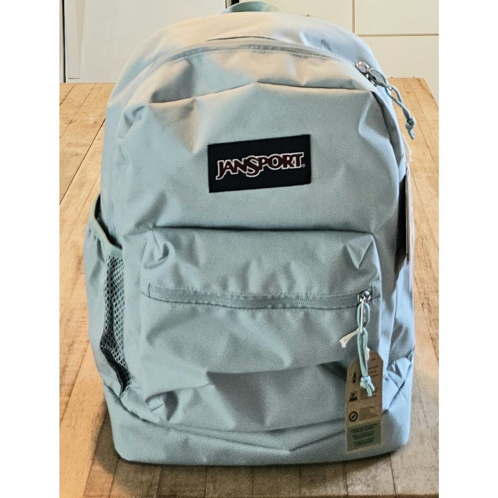 Jansport NEW WITH TAGS, Handout Cross Town Plus Backpack-faded Sage School Camp